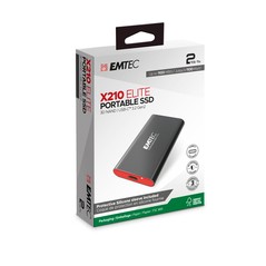 Emtec X210 Elite 2 Tb Black Red